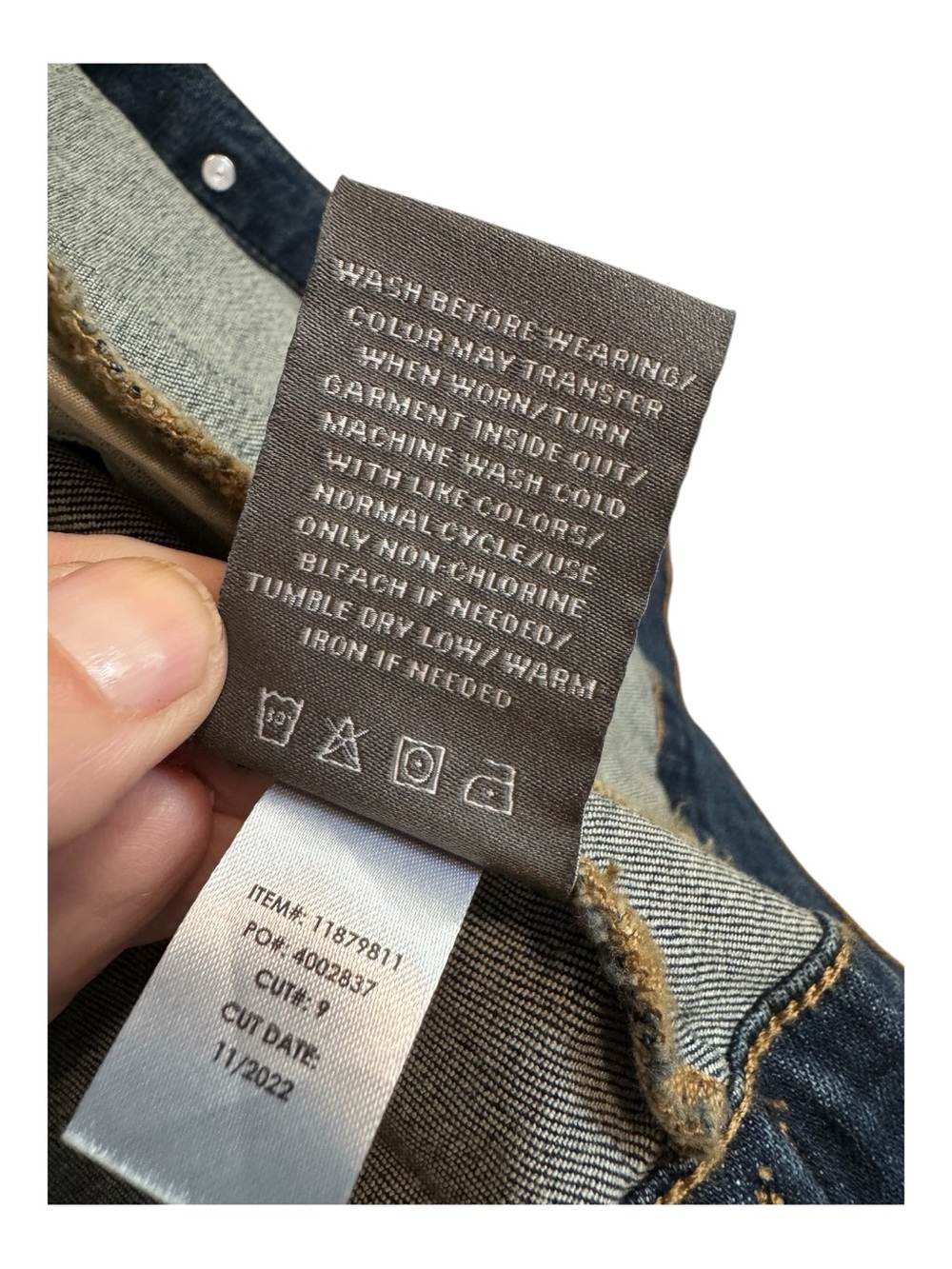 TORRID Dark Blue Denim Jean Jacket - Picture 6 of 6